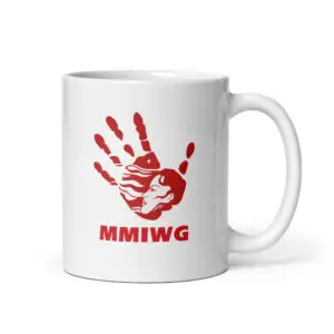 Private: MMIWG White glossy mug