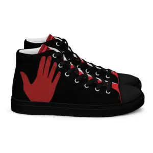 Private: Women’s high top canvas shoes