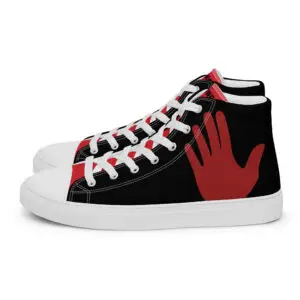 Private: Women’s high top canvas shoes