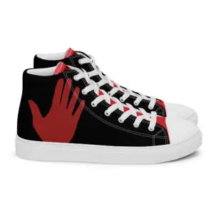 Private: Women’s high top canvas shoes